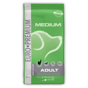 Euro Premium Adult Medium Pui si Orez 12 kg