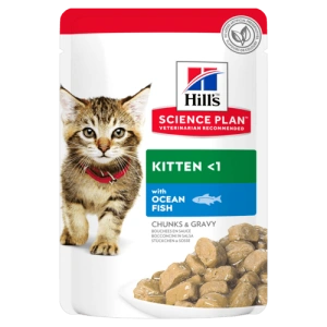 Hills SP Feline Kitten Ocean Fish 85 g (plic)
