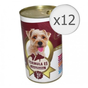 Hrana umeda pentru caini, Formula ES, Vanat, 12 x conserva 1240 g
