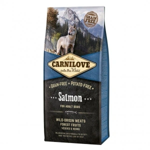 Hrana uscata pentru caini Carnilove, Adult, Somon, 12 Kg