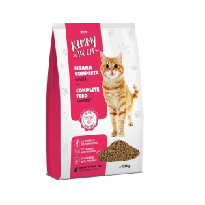 Hrana uscata pentru pisici Kimmy, Vita, 10 kg