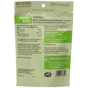 K-9 Pet Naturals Hairball Formula Cat 30 tb - Img 2