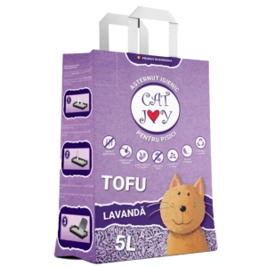 Nisip Pisici CAT JOY Tofu Lavanda 5L