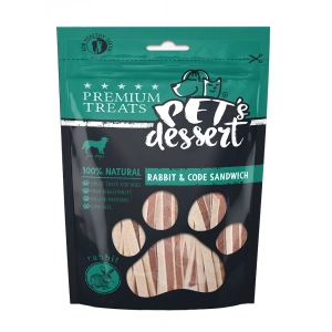 Recompense Pet’s Dessert Rabbit & Cod Sandwich 80g