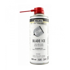 Spray Wahl Blade Ice, pentru racirea, dezinfectarea si lubrifierea cutitelor masinilor de tuns, Wahl, Moser, ermila. 400 ml