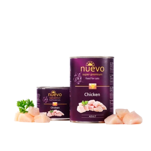 Bax 6 conserve Nuevo Cat Adult Pui 400 gr