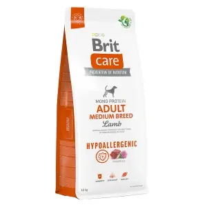 Brit Care Adult Hypoallergenic Medium Breed Miel si Orez 12 kg + 3 kg - Img 3
