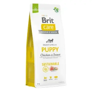 Brit Care Dog Sustainable Puppy, Chicken & Insect, 12 kg + 3 kg - Img 2