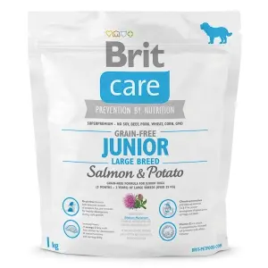 Brit Care Grain Free Junior Large Breed Somon si Cartofi 1 kg