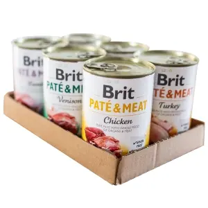 Brit Pate and Meat Mix Pack 6 x 400 g - Img 4