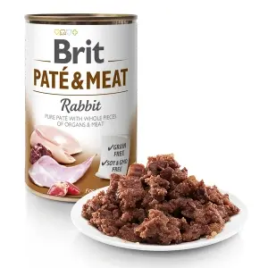 Brit Pate and Meat Rabbit 400 g - Img 3