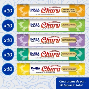 Churu Cat Varieties Recompense Cremoase cu Pui - Img 2