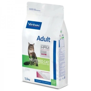 Hrana uscata pentru pisici adulte sterilizate, Virbac HPM Neutred 1.5 kg - Img 2