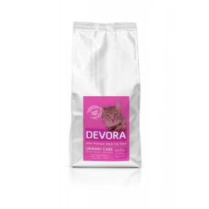 Hrana uscata pentru pisici Devora Grain Free Urinary cu curcan pui si rata 400 g