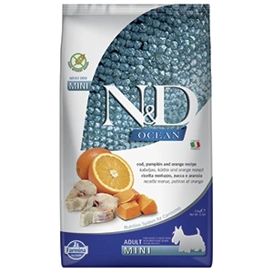 N and D Ocean Dog Codfish, Pumpkin and Orange Adult Mini 7 kg