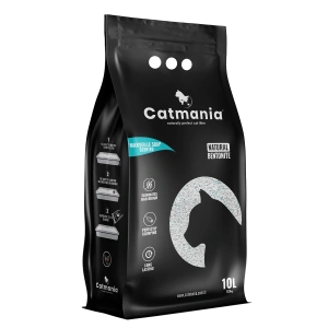 Nisip pentru pisici Catmania, Bentonita, Marseille Soap, 10 L