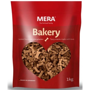 Recompense pentru caini Mera Biscuiti Oase Miel si Orez 1Kg