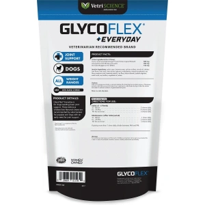 Supliment nutritiv VetriSCIENCE, Glyco Flex I, Everyday, Bite-sized Chews, 60 Tablete Gumate - Img 3