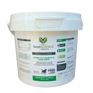 VETRI SCIENCE Canine Plus Growth XL, suplimente creștere câini, 1000 tablete
