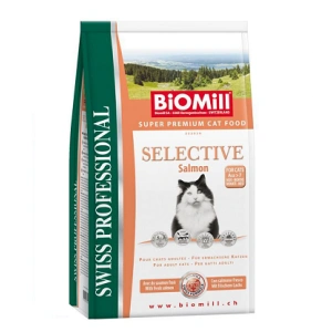 Biomill Cat Selective cu Somon 10 kg