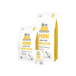 Brit Care Mini Grain Free Hair & Skin, 7 kg + 2 kg