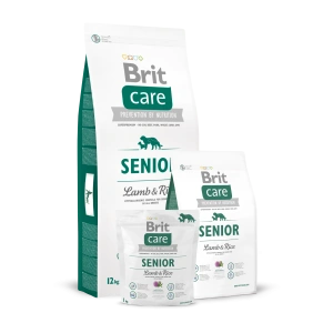 Brit Care Senior All Breed Miel si Orez, 3 kg
