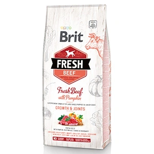 Brit Fresh Beef and Pumpkin Puppy Large 12 kg