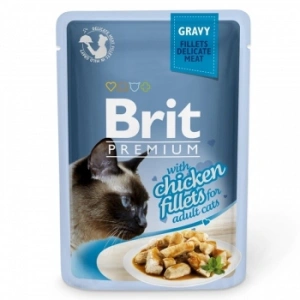 Brit Premium Cat Delicate Pui Sos 85 g