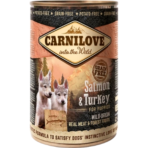Carnilove Wild Meat Salmon and Turkey for Puppies 400 g