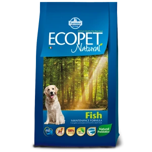 Ecopet Natural Fish Medium 12 kg