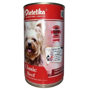 Hrana umeda pentru caini, Dietetika Clasic, cu Vita, 415 gr