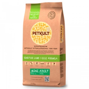 Hrana Uscata Caini Petkult Sensitive Mini Adult Miel Orez 2 kg