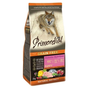 Hrana uscata pentru caini Primordial Grain Free Puppy Pui Peste Oceanic 12 kg