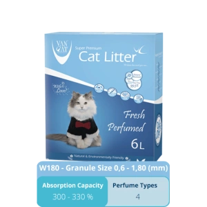 Nisip Igienic Pentru Pisici, Vancat Antibacterial Blue 6 L - Img 4