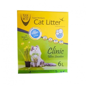 Nisip igienic pentru pisici, Vancat Ultra Clumping 6 L - Img 4