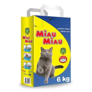 Nisip Pisici MIAU MIAU Clasic 6kg