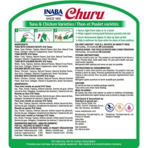 Recompense pentru pisici Inaba Churu, Ton si Pui, 50 buc - Img 6