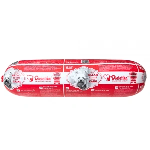 Salam pentru caini, Dietetika, cu vita, 1 kg