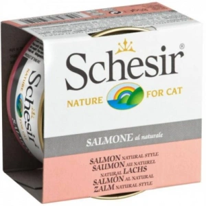 Schesir Conserva Somon Natural 5X85 gr - Img 2