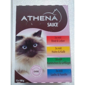 Athena Cat Plic Multipack in Sos 12 X 100 gr
