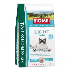 Biomill Cat Light cu Pui 10 kg