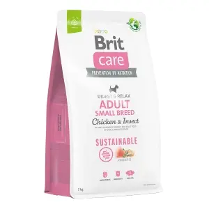 Brit Care Dog Sustainable Adult Small Breed, Chicken & Insect 7 kg - Img 2