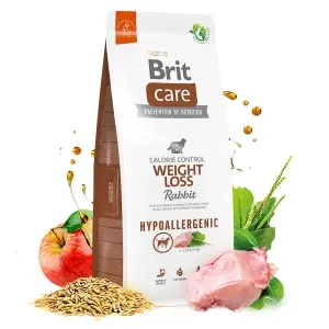 Brit Care Hypoallergenic Weight Loss cu Iepure si Orez, 3 kg - Img 2