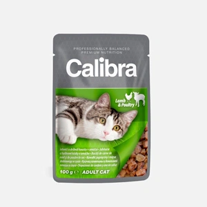 Calibra Cat Pouch Lamb and Poultry in Sauce 100 g