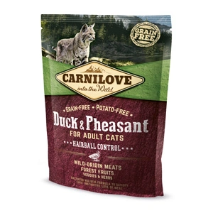 Carnilove Duck and Pheasant for Adult Cats - Hairball Control 400 g