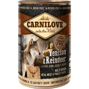 Carnilove Wild Meat Venison and Reindeer 400 g