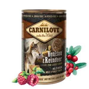 Carnilove Wild Meat Venison and Reindeer 400 g - Img 3