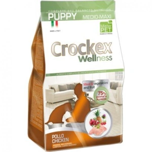 Crockex Wellness Dog Puppy Med-maxi Chicken Rice12kg