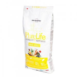 Flatazor Pure Life Maxi Adult cu rata si peste alb,12 kg