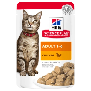 Hills SP Feline Adult Chicken 85 g (plic)